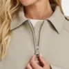 Damen-Studio-Jacke mit Kragen Damen-Studio-Jacke mit Kragen