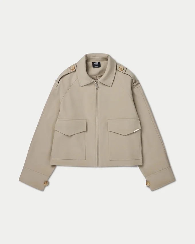 Damen-Studio-Jacke mit Kragen Damen-Studio-Jacke mit Kragen