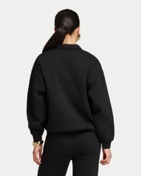 Damen-Sweatshirt „Collective“ mit Kragen