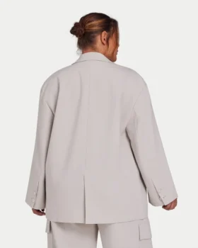 Damenblazer | Oversized-Studio-Blazer – Stone