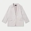 Damenblazer | Oversized-Studio-Blazer – Stone Damenblazer | Oversized-Studio-Blazer – Stone