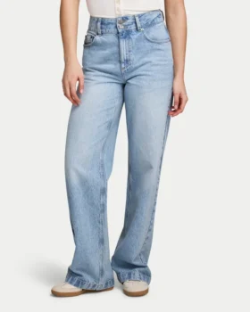 Damenjeans mit geradem Bein