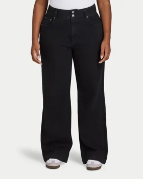 Damenjeans mit geradem Bein