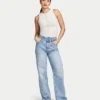 Damenjeans mit geradem Bein Damenjeans mit geradem Bein