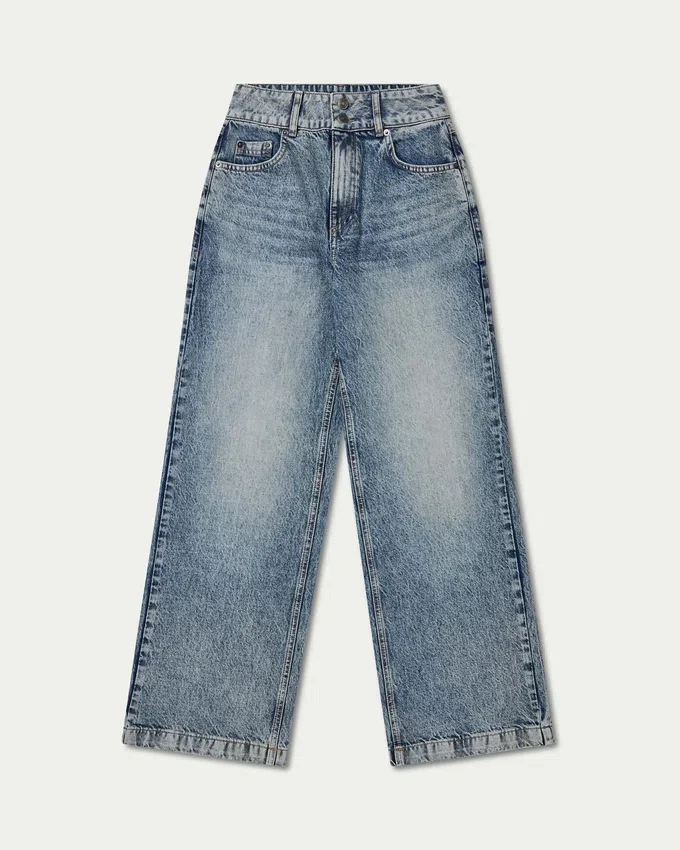 Damenjeans mit geradem Bein Damenjeans mit geradem Bein