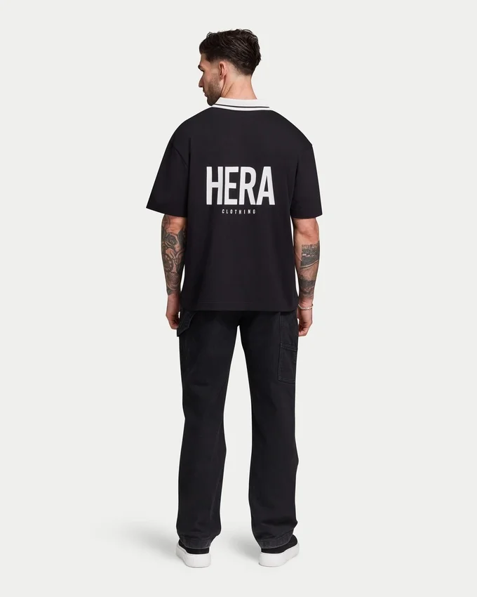 Ein unverzichtbares Oversize-Polo-T-Shirt für Herren Ein unverzichtbares Oversize-Polo-T-Shirt für Herren