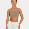 Essential Crop-Top für Damen – Marsh Grey Essential Crop-Top für Damen – Marsh Grey
