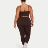 Essential Crop-Top für Damen – schieferbraun Essential Crop-Top für Damen – schieferbraun
