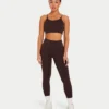 Essential Crop-Top für Damen – schieferbraun Essential Crop-Top für Damen – schieferbraun