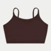 Essential Crop-Top für Damen – schieferbraun Essential Crop-Top für Damen – schieferbraun
