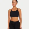 Essential Crop-Top für Damen – schwarz Essential Crop-Top für Damen – schwarz