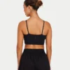 Essential Crop-Top für Damen – schwarz Essential Crop-Top für Damen – schwarz
