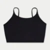Essential Crop-Top für Damen – schwarz Essential Crop-Top für Damen – schwarz