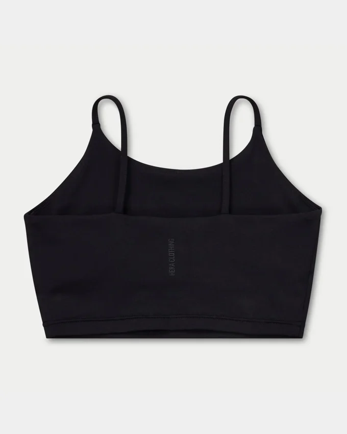 Essential Crop-Top für Damen – schwarz Essential Crop-Top für Damen – schwarz