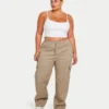 Essential Crop-Top für Damen – Weiß Essential Crop-Top für Damen – Weiß