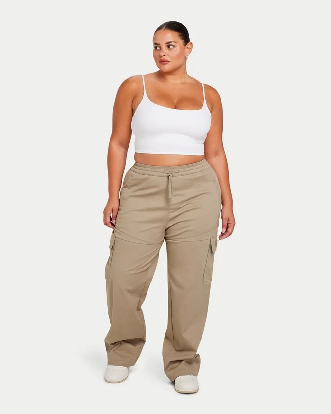 Essential Crop-Top für Damen – Weiß Essential Crop-Top für Damen – Weiß