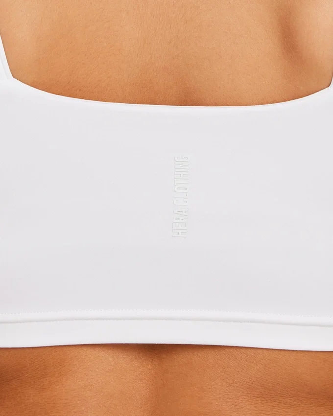 Essential Crop-Top für Damen – Weiß Essential Crop-Top für Damen – Weiß