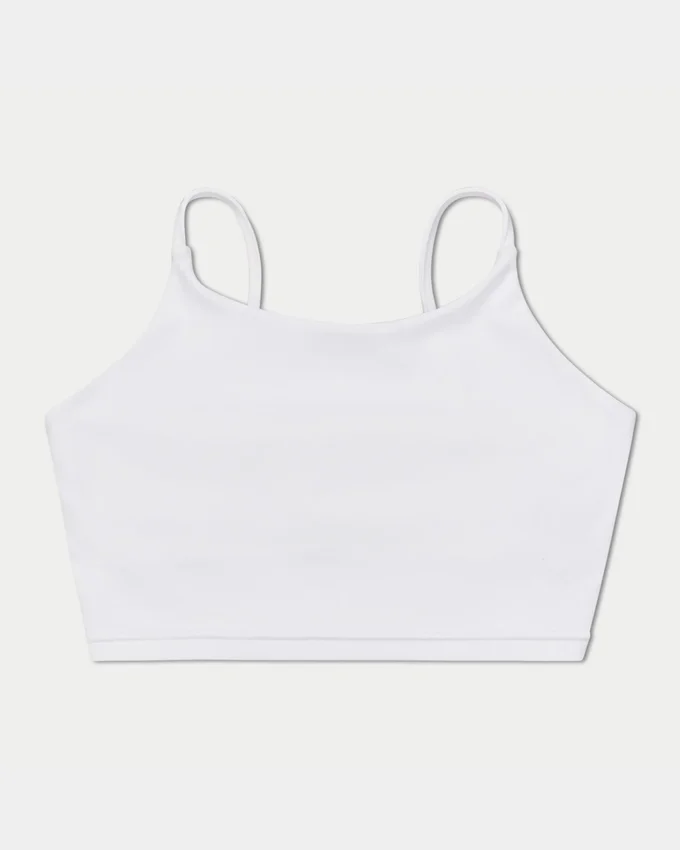 Essential Crop-Top für Damen – Weiß Essential Crop-Top für Damen – Weiß