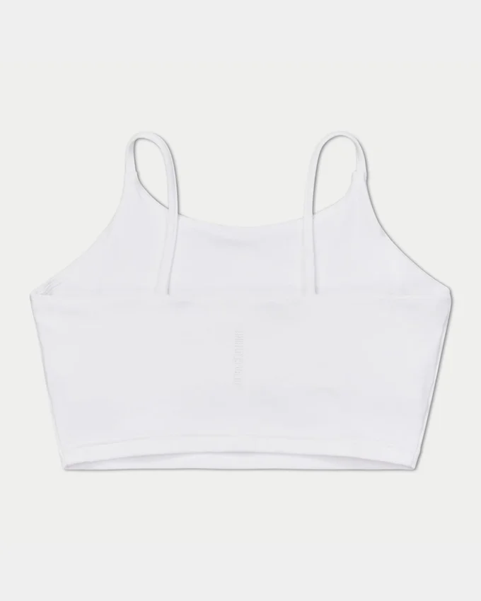 Essential Crop-Top für Damen – Weiß Essential Crop-Top für Damen – Weiß