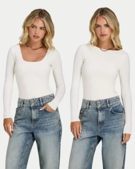 Essential Dual Wear Langarm-Oberteil für Damen