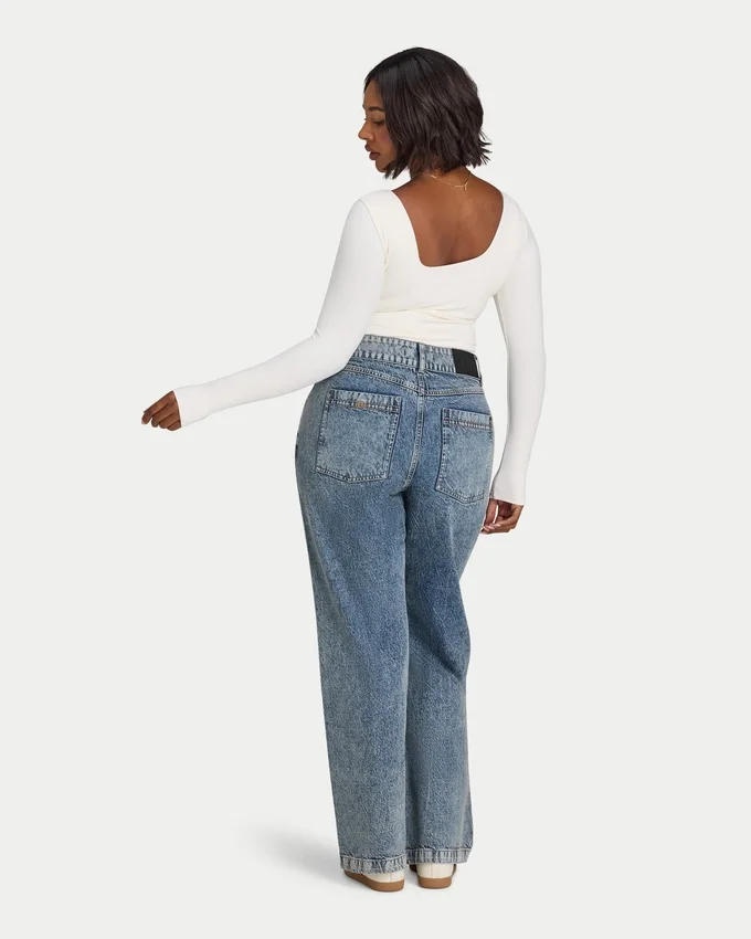 Essential Dual Wear Langarm-Oberteil für Damen Essential Dual Wear Langarm-Oberteil für Damen