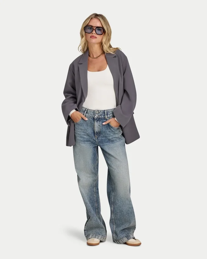 Essential Dual Wear Langarm-Oberteil für Damen Essential Dual Wear Langarm-Oberteil für Damen