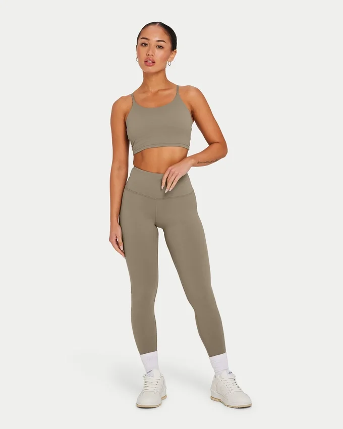 Essential-Leggings für Damen – Marsh Grey Essential-Leggings für Damen – Marsh Grey