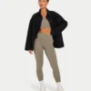 Essential-Leggings für Damen – Marsh Grey Essential-Leggings für Damen – Marsh Grey