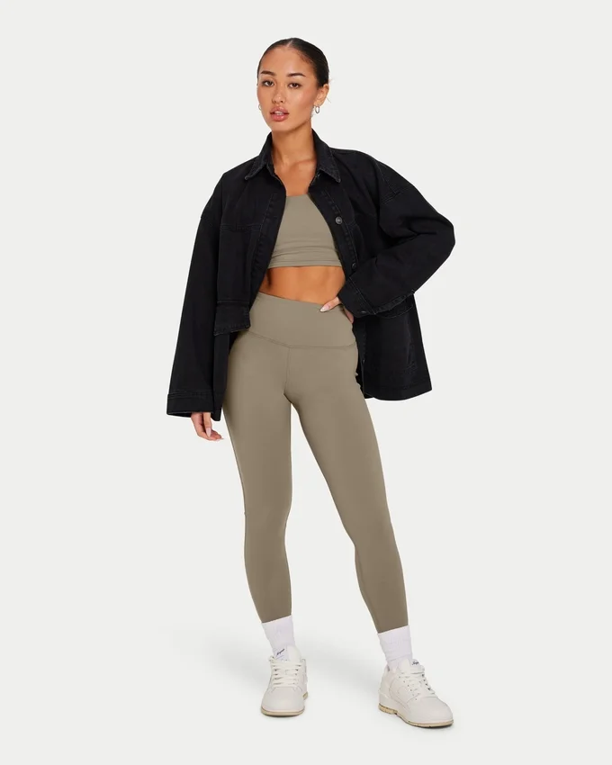 Essential-Leggings für Damen – Marsh Grey Essential-Leggings für Damen – Marsh Grey
