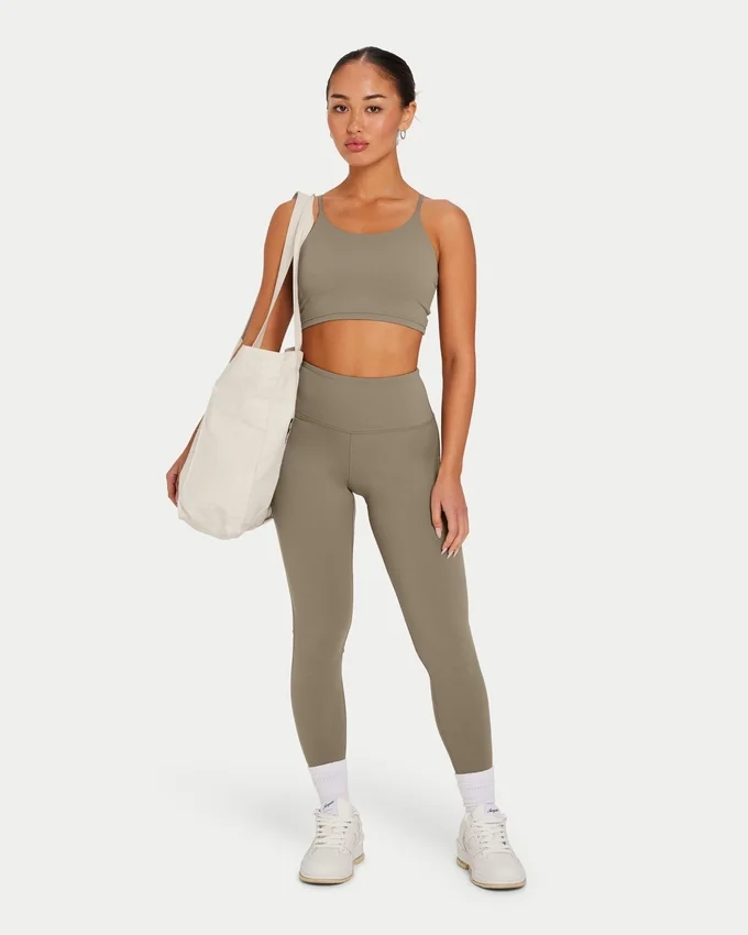 Essential-Leggings für Damen – Marsh Grey Essential-Leggings für Damen – Marsh Grey