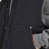 Gesteppte Utility-Weste für Herren – schwarz Gesteppte Utility-Weste für Herren – schwarz