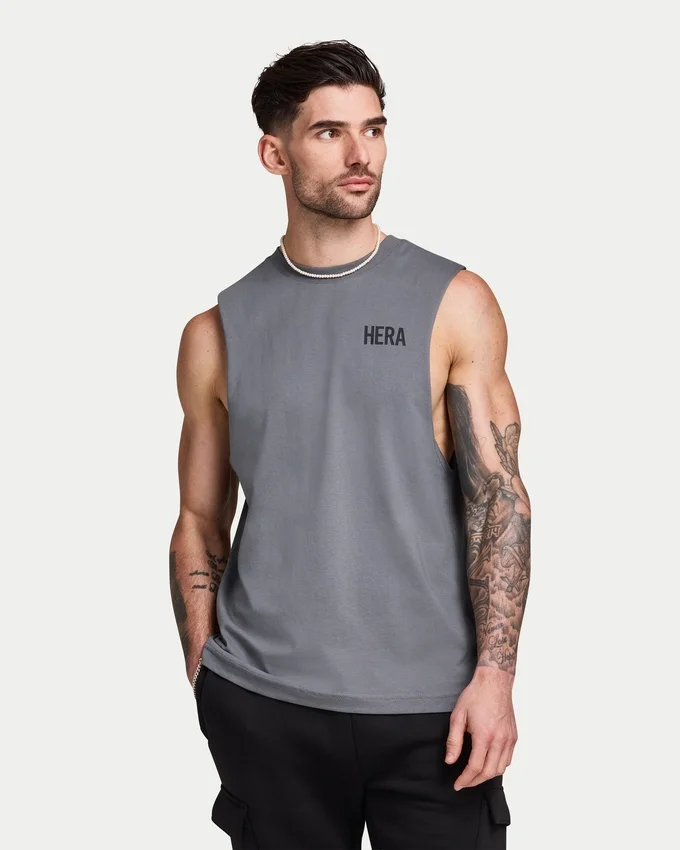 Herren-Basic: Oversized-Tanktop Herren-Basic: Oversized-Tanktop