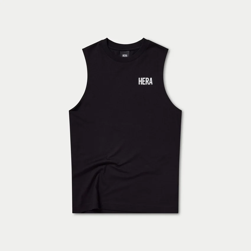 Herren-Basic-Tanktop – schwarz Herren-Basic-Tanktop – schwarz