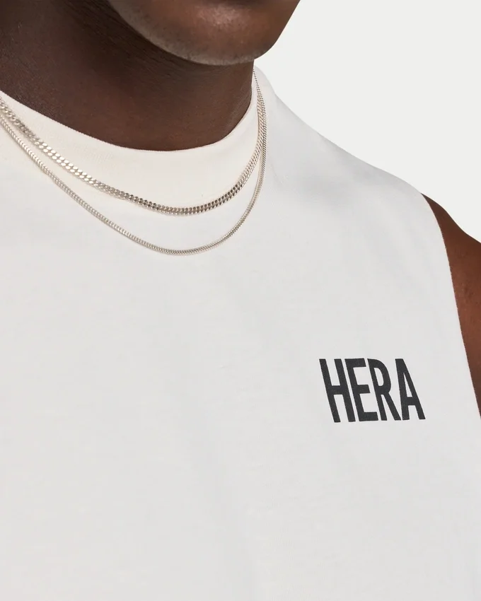 Herren-Basic-Tanktop – Weiß Herren-Basic-Tanktop – Weiß