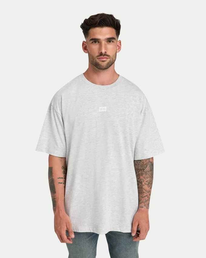 Herren-Collective-T-Shirt – Grau meliert Herren-Collective-T-Shirt – Grau meliert