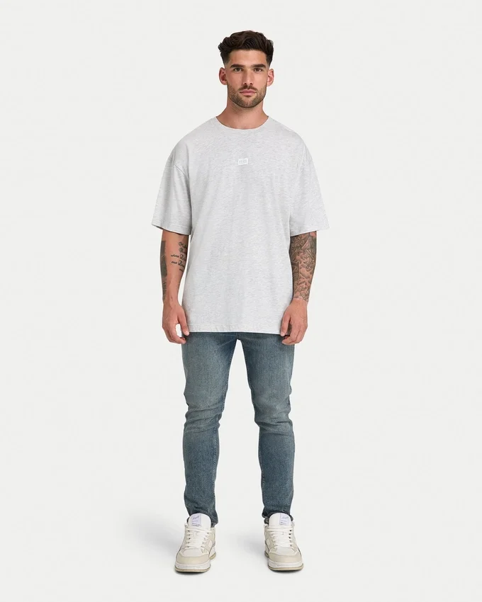 Herren-Collective-T-Shirt – Grau meliert Herren-Collective-T-Shirt – Grau meliert