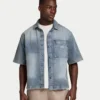 Herren-Denim-Hemd Herren-Denim-Hemd