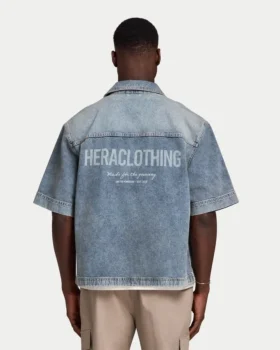 Herren-Denim-Hemd