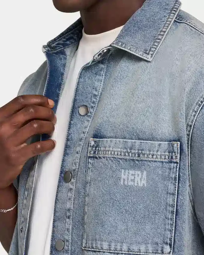 Herren-Denim-Hemd Herren-Denim-Hemd