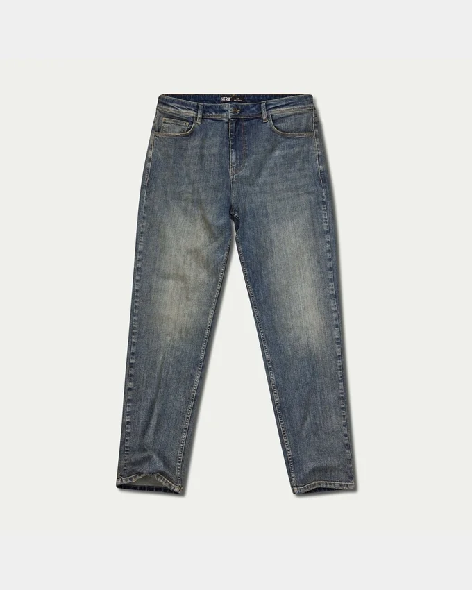 Herren-Denim-Jeans im Relaxed-Fit – Mid-Wash Herren-Denim-Jeans im Relaxed-Fit – Mid-Wash