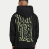 Herren-Graffiti-Hoodie in Oversize-Passform – schwarz Herren-Graffiti-Hoodie in Oversize-Passform – schwarz