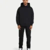 Herren-Graffiti-Hoodie in Oversize-Passform – schwarz Herren-Graffiti-Hoodie in Oversize-Passform – schwarz