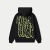 Herren-Graffiti-Hoodie in Oversize-Passform – schwarz Herren-Graffiti-Hoodie in Oversize-Passform – schwarz
