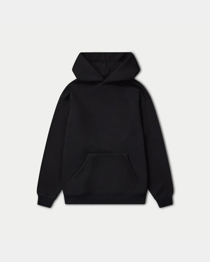 Herren-Graffiti-Hoodie in Oversize-Passform – schwarz Herren-Graffiti-Hoodie in Oversize-Passform – schwarz