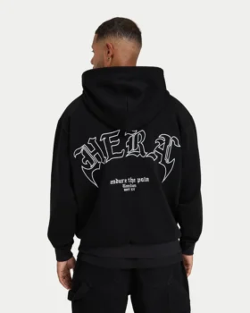 Herren-Hoodie „Endure“ – Heavyweight, boxy