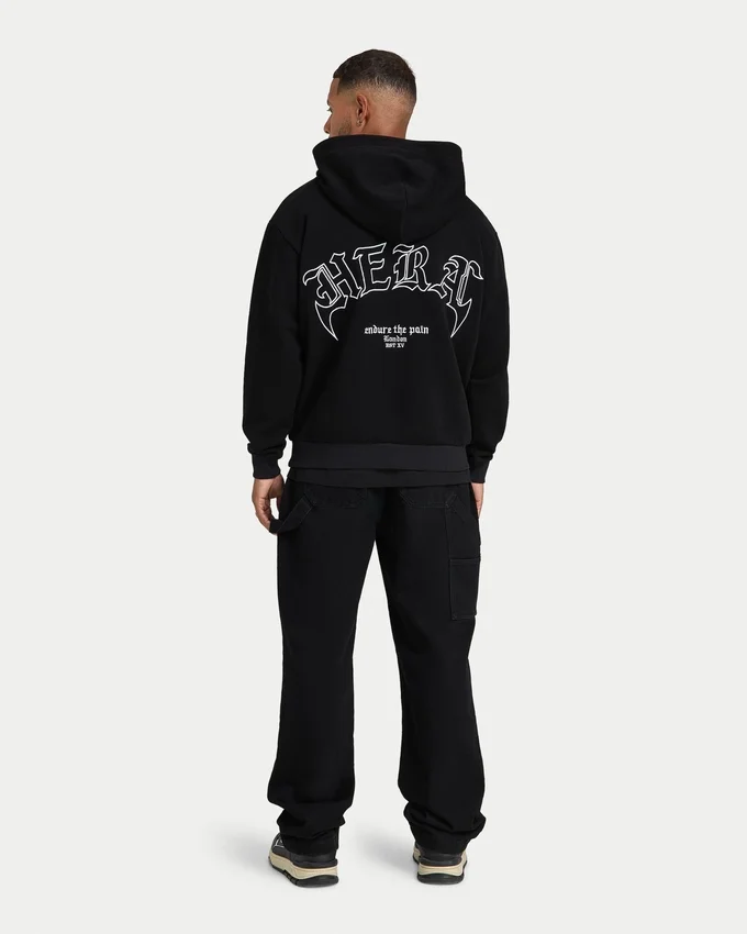 Herren-Hoodie „Endure“ – Heavyweight, boxy Herren-Hoodie „Endure“ – Heavyweight, boxy
