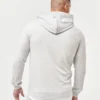 Herren-Hoodie in Slim-Fit-Passform – Grau meliert Herren-Hoodie in Slim-Fit-Passform – Grau meliert