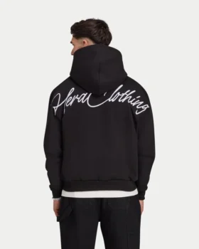 Herren-Hoodie „Script“ aus schwerem Stoff