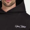 Herren-Hoodie „Script“ aus schwerem Stoff