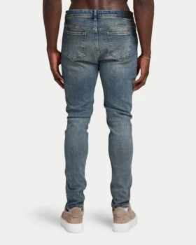 Herren-Jeans in Slim-Fit – Blue Sand